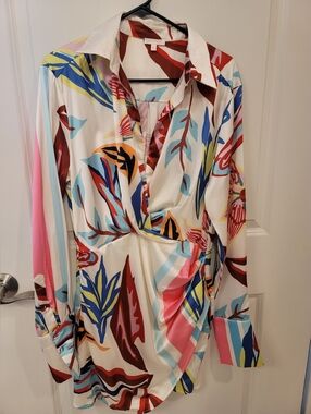 Luxxel Satin‑Look Mini Dress – Style L